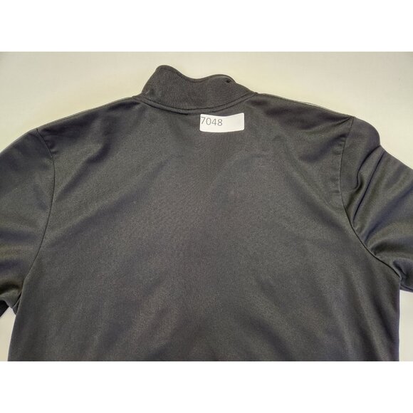 Umbro Full Zip Track Jacket Women XL Black Long Sleeve Diamond Detail Mock - Picture 9 of 9